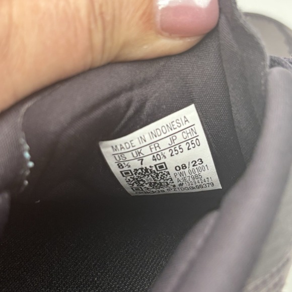 Adidas Duramo Speed Womens 8.5 UK 7 Running Shoes Gym Workout Trainers Black - Picture 11 of 11